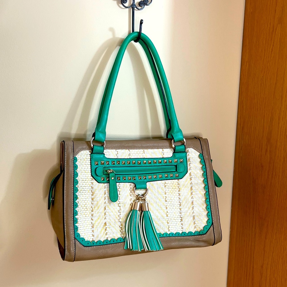 Vintage Leather Melie Bianco Handbag 👜